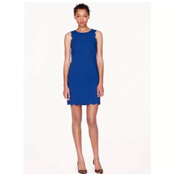 J. Crew Dresses & Skirts - J Crew royal blue shift dress size 4